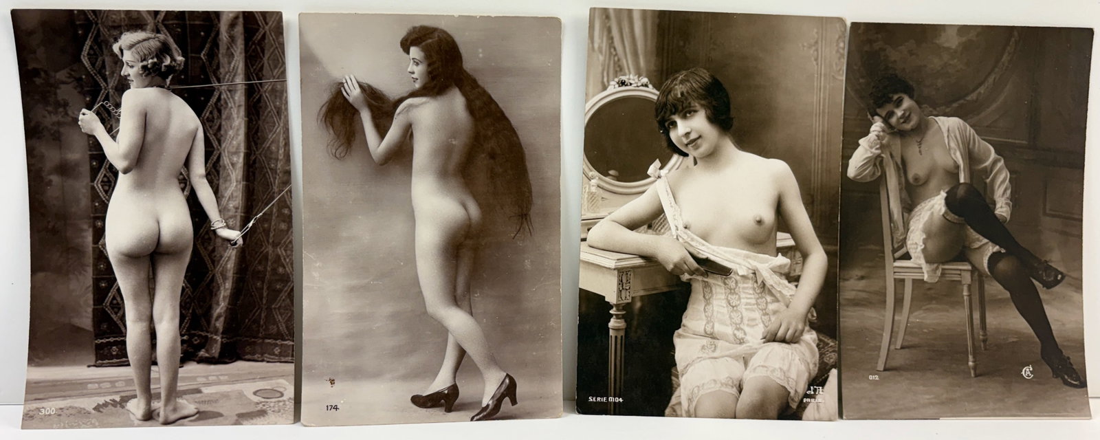 Group of 4 Vintage Nude Silver Gelatin Photographs (1 of 6)