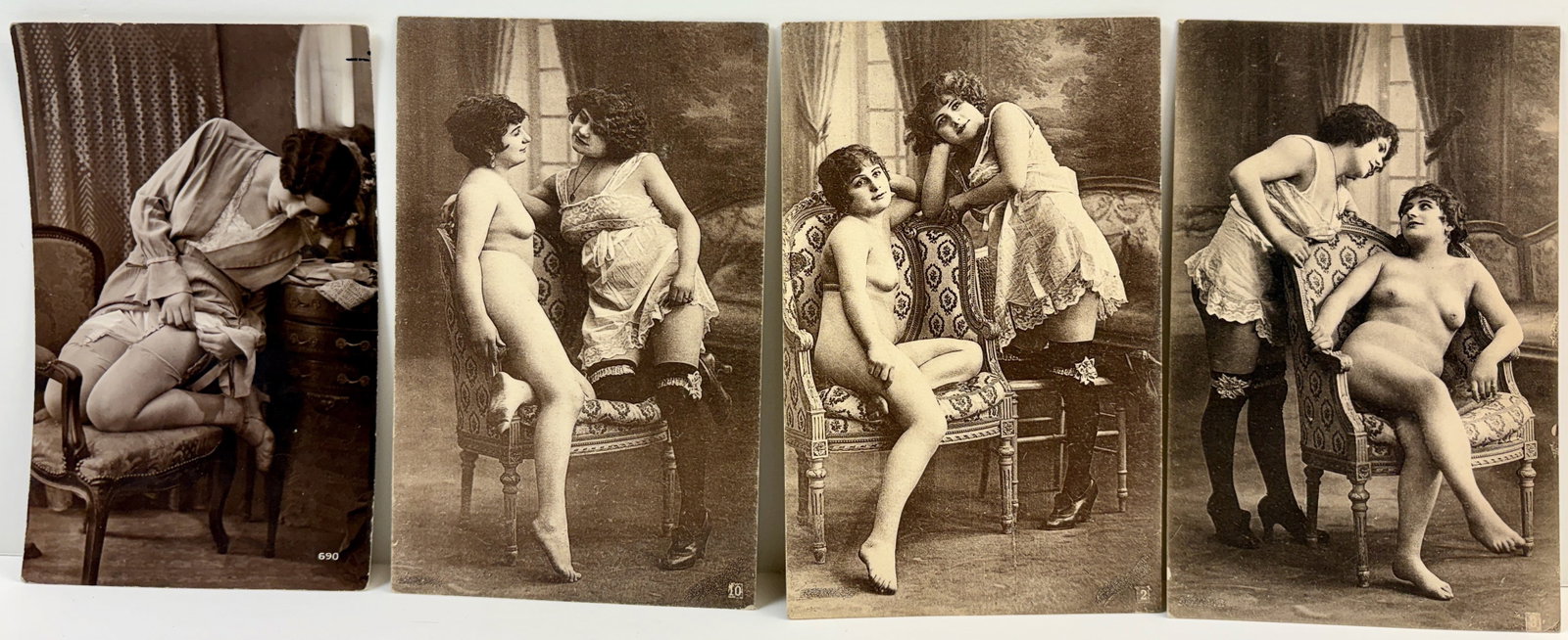 Lot of 4 Vintage Nude Silver Gelatin Photographs (1 of 6)