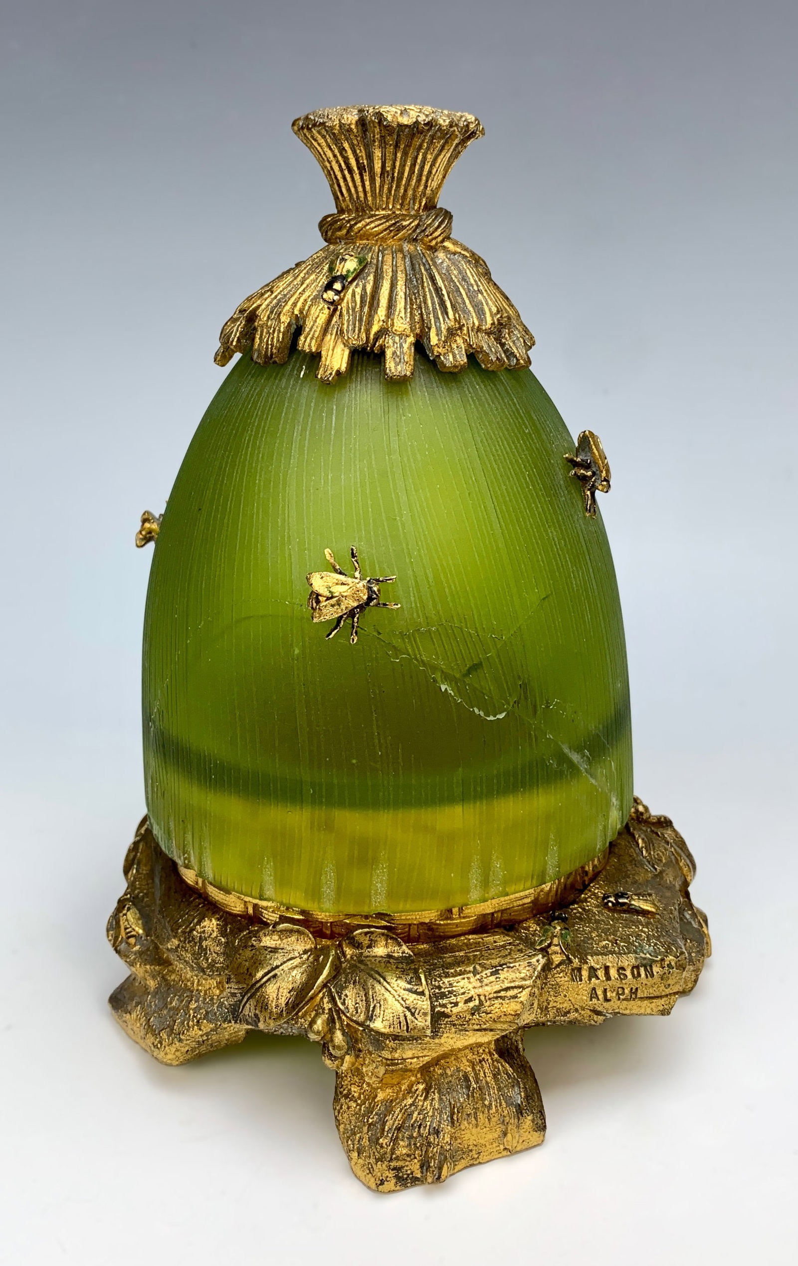 Maison Alphonse Giroux Bronze Fairy Lamp (1 of 7)