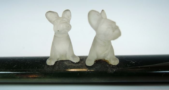 Jade & Rock Crystal Letter Knife (1 of 3)