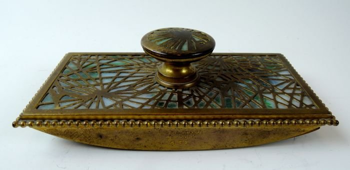 Tiffany Studios Pine Needle Rocker Blotter (1 of 3)