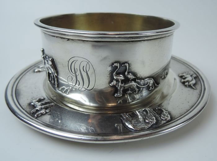 Gorham Silver Cup & Underplate (1 of 4)