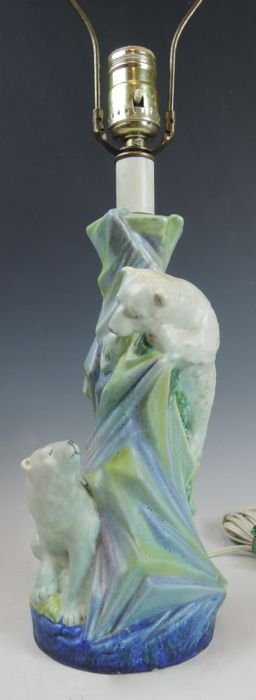 Bretby Art Deco Figural Lamp (1 of 5)