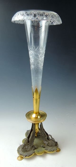 19th Century Victorian Centerpiece Vase (1 of 3)