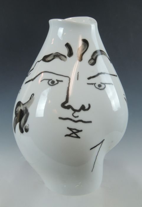 Rosenthal Modernism Vase Cocteau 1952 (1 of 3)