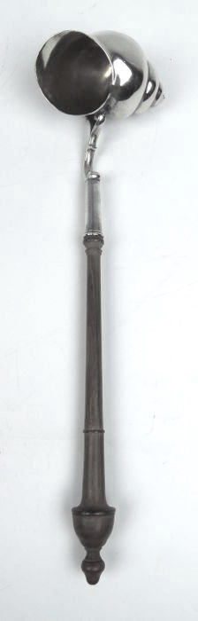 Unusual Silver Ladle as Dimensional Shell (1 of 4)