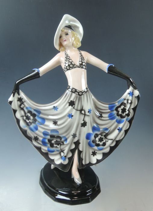 Stephan Dakon Goldscheider Art Deco Dancer (1 of 4)