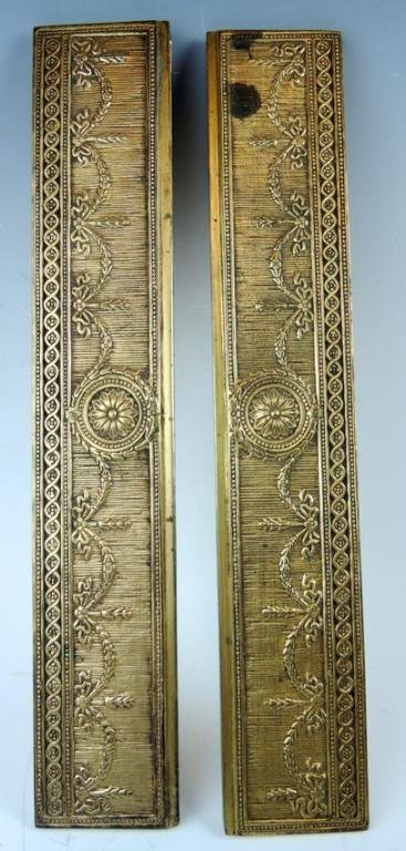 Pair Tiffany Studios Adams Pattern Blotter Ends (1 of 2)