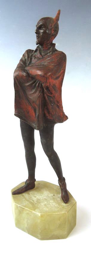 Bronze Figure of Mephistopheles (1 of 5)