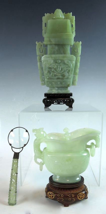 3 Chinese Hardstone Carvings (1 of 2)