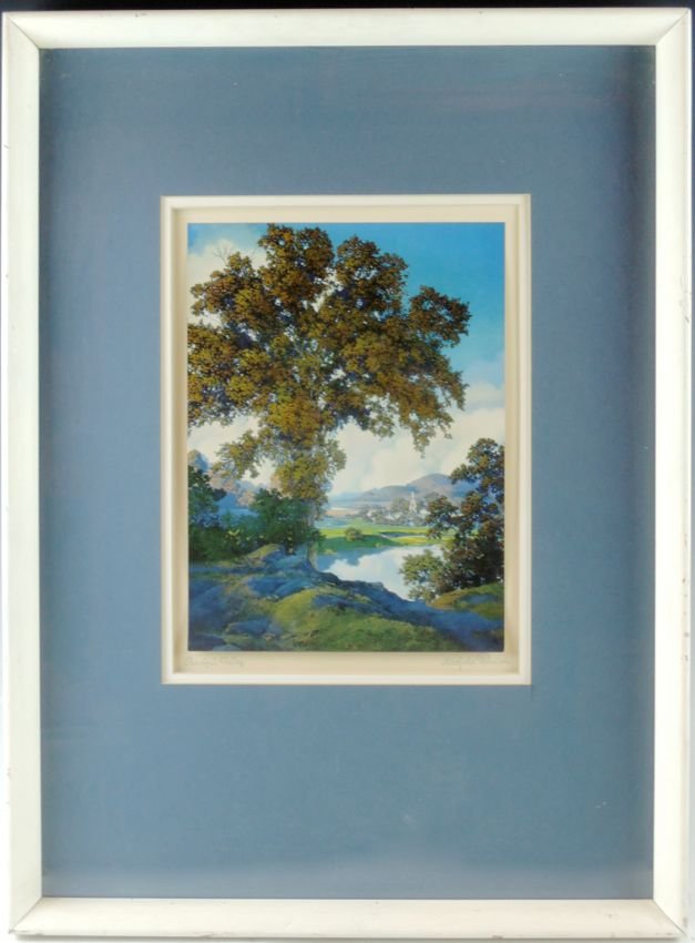 Maxfield Parrish "Peaceful Valley" (1 of 1)