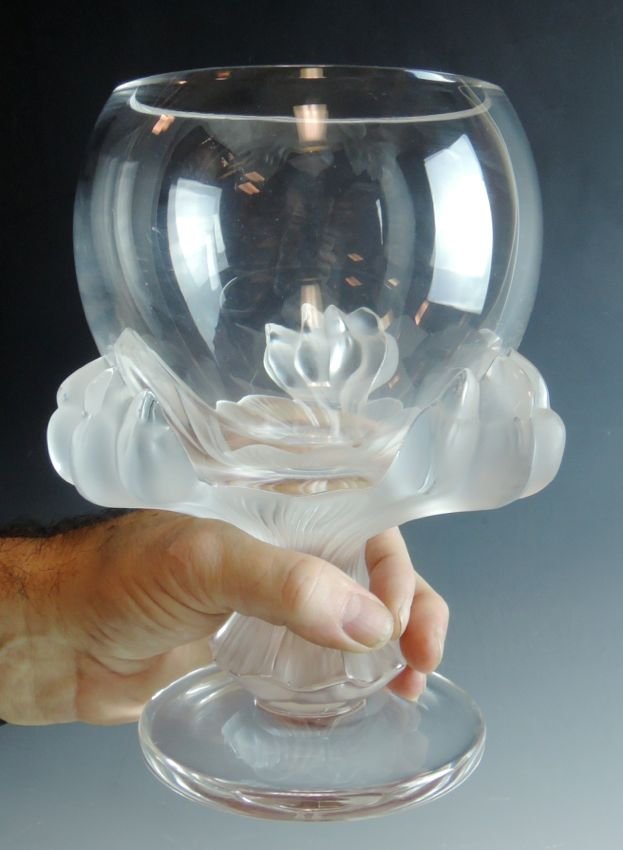 Lalique Claw Foot Bowl Bagheera (1 of 2)