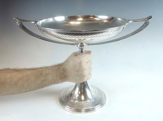 Impressive Tiffany Sterling Modernist Trophy (1 of 6)