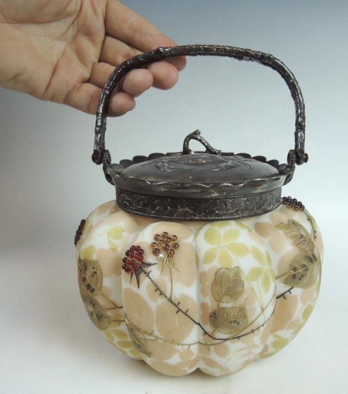 Mount Washington Jeweled Biscuit Jar (1 of 10)