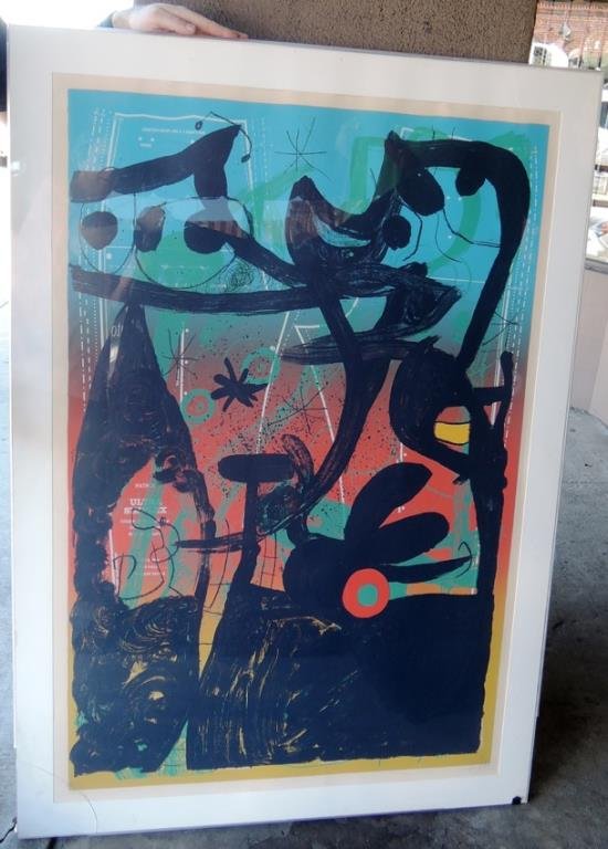 Joan Miro "Mannequin in Parade" Bahia Lithograph (1 of 4)