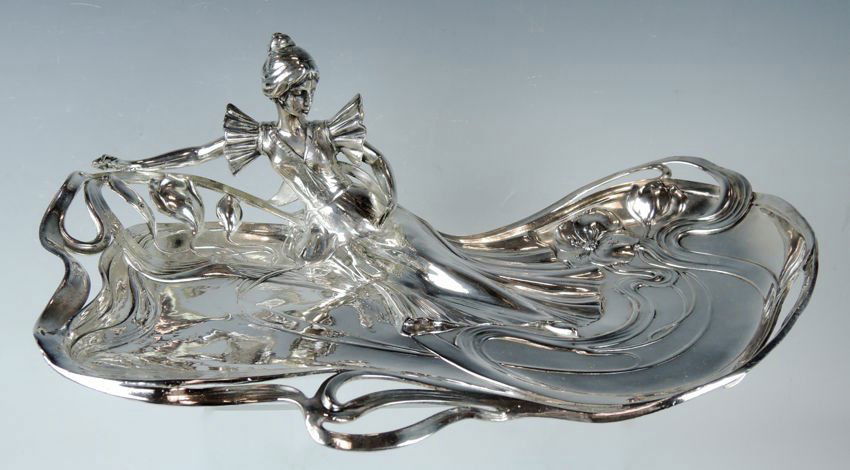 WMF Art Nouveau Silverplate Dish (1 of 2)