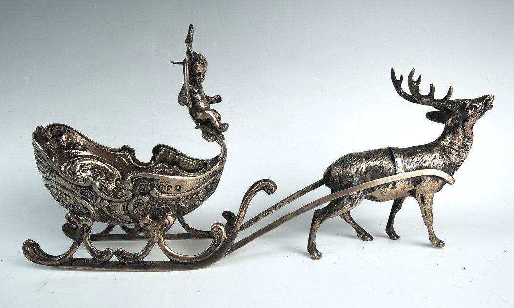 Figural Continental Silver Master Salt (1 of 5)