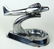 Chrome Airplane Cigarette Lighter