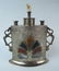 Antique Scottish Sterling & Agate Cigar Lighter