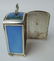 Sterling Silver & Enamel Miniature Clock in Case - 3