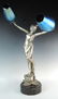 Art Nouveau Nude Figural Lamp - 3