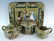 Rare Buffalo Pottery Deldare Ware Teaset