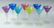 Set of 8 Steuben Art Deco Martini glasses