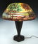 Moe Bridges Reverse Painted Table Lamp