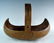 Dirk Van Erp Copper Canoe Handled Basket - 2