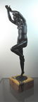 Louis Delapchier Bronze Nude Danseuse (Dancer)