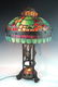 Large Austrian Chunk Jewel Leaded Lamp