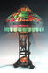 Large Austrian Chunk Jewel Leaded Lamp - 5