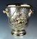 Important Tane Silver Mixed Metal Wine Cooler - 4