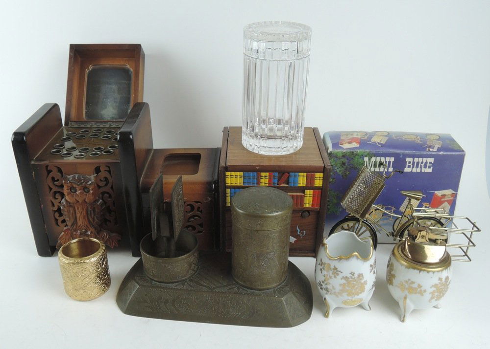 Huge Lot Matches,Brandy Snifter,Lighters,Ashtrays (1 of 6)