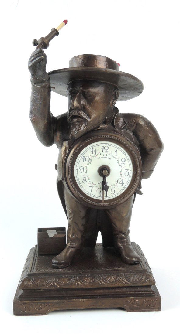 Rare Man w/Hat Mechanical Striker Match Lighter (1 of 5)