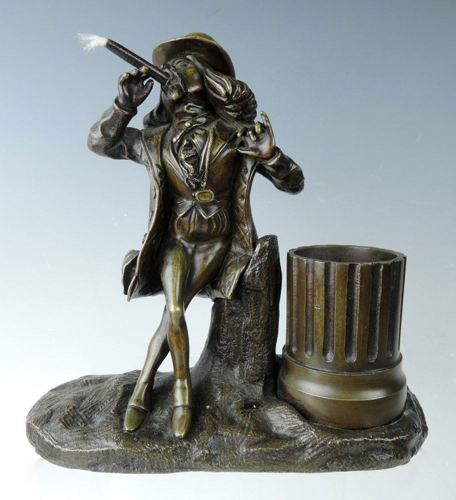 Bronze Gentleman Cigar Lighter (1 of 2)