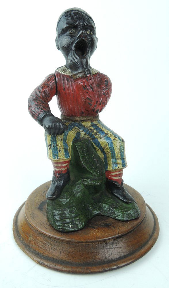 Antique Black Man Cigar Cutter (1 of 4)