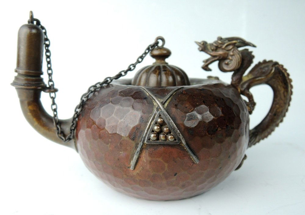 Gorham Mixed Metal Cigar Lighter (1 of 4)