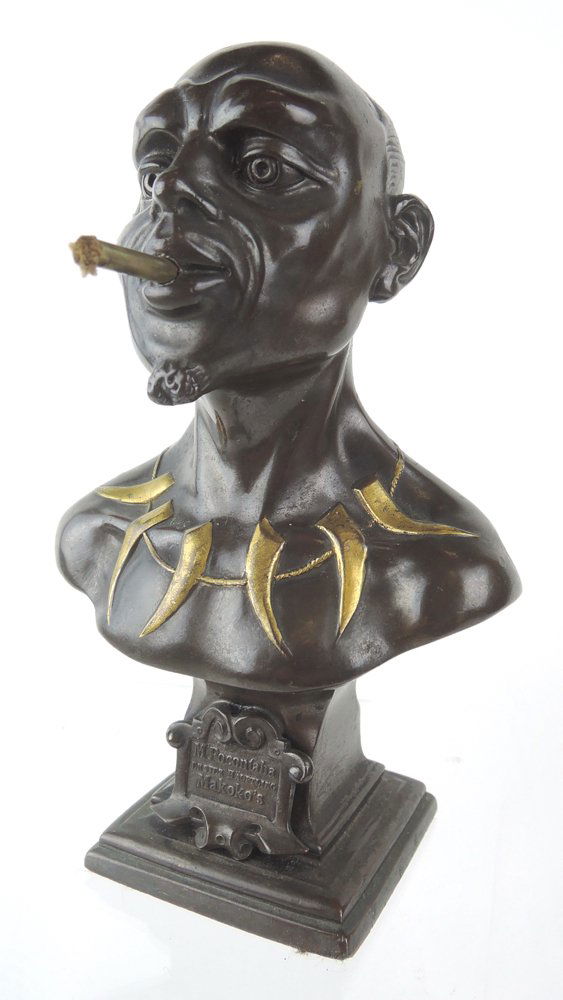 Rare African Chiefton Cigar Lighter (1 of 5)