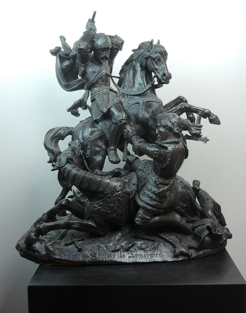 Eugene de LaBroue Bronze "Charles le Temeraire" (1 of 7)