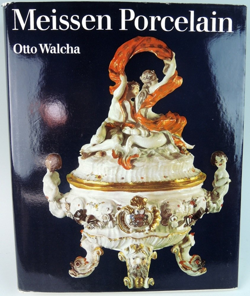 Meissen Porcelain book by Otto Walcha w/box: Copyright 1981,G.P. Putnams & Sons New York, filled with text and many color and black and white photos, 516 pages, with original sleeve and box, 12" x 10", good condition
