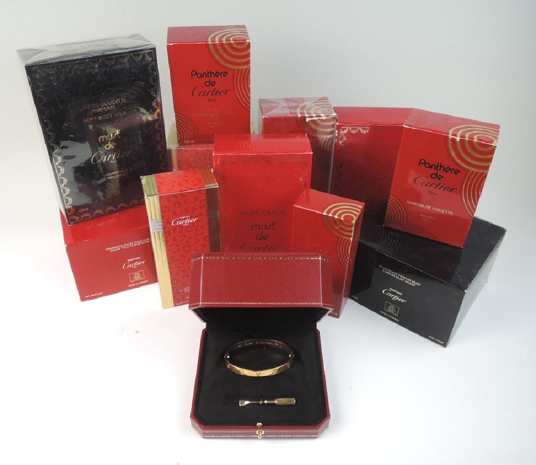 Great Lot of Unopened Cartier Toiletries (1 of 2)