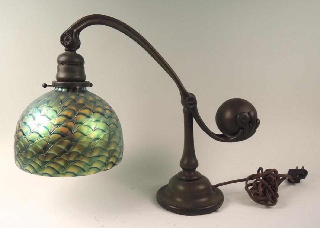 Tiffany Style Counter Balance Lamp (1 of 2)