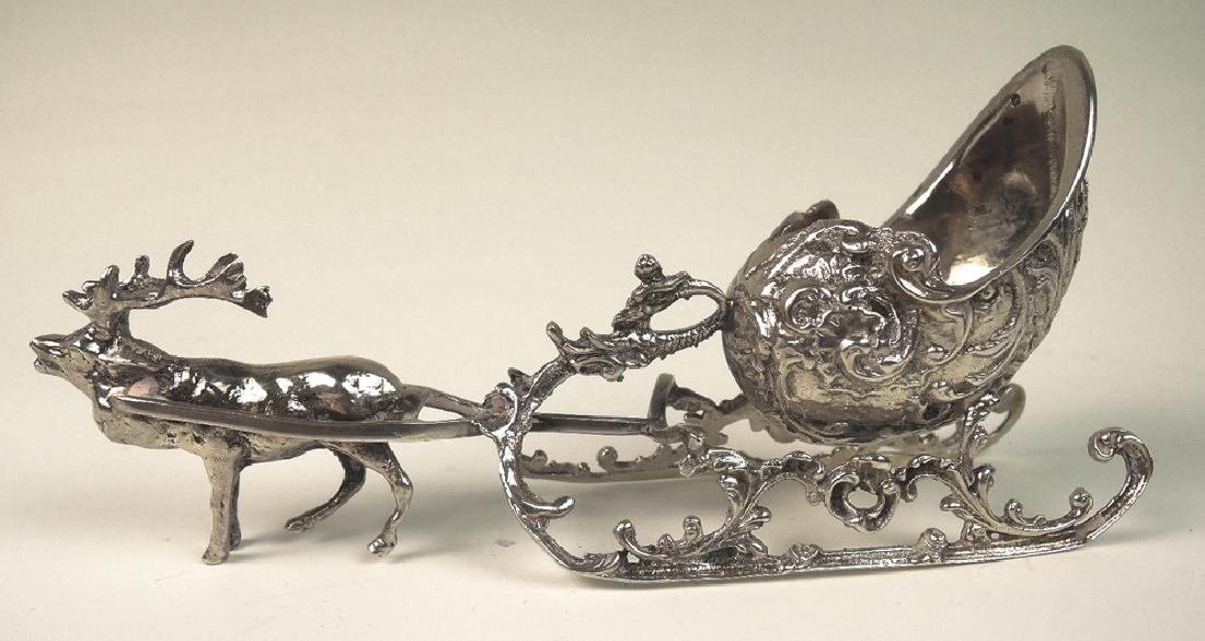 Continental 800 Silver Sleigh & Raindeer Salt (1 of 3)
