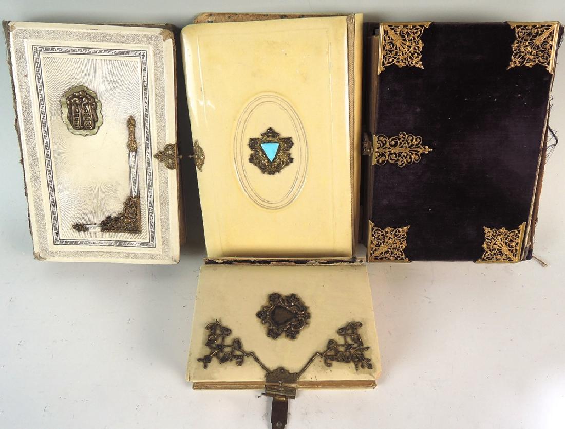 4 Antique Judaica Prayer Books (1 of 1)