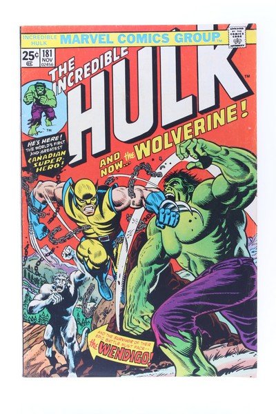 Cover Image Vintage RARE Comic BooK (The INCREDIBLE (1 of 3)