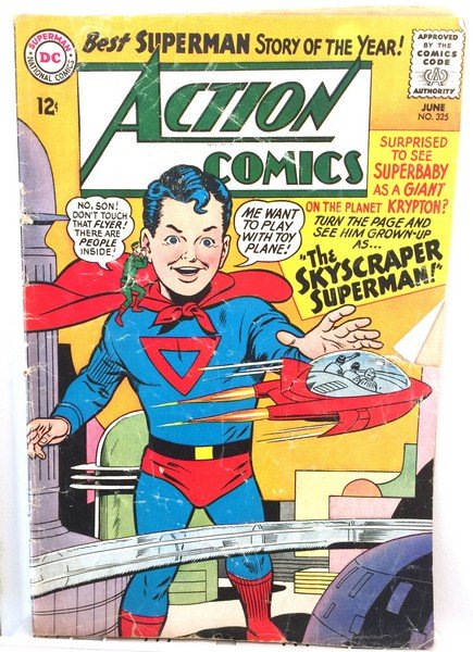 COMIC BOOK 15: ACTION COMICS: SUPERMAN