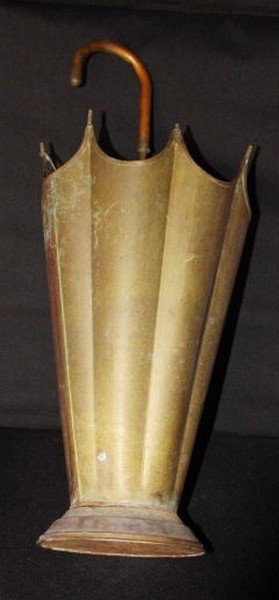 Antique Circa 1750 European Bronze Umbrella Holder 27",: Antique European Bronze Umbrella Holder 27.00 inches, 4-lbs
