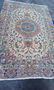 Vintage Persian Fine Tabriz Rug w. Silk Foundation,