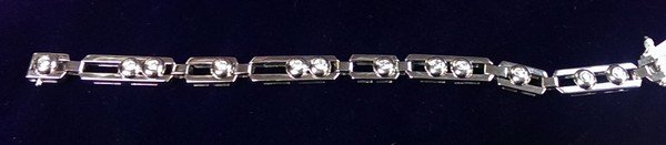 Solid 14K In-Motion Diamond Bracelet, 50.00gr, 3-ctw (1 of 3)